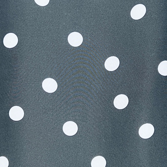 J CREW Black & White Polka Dot Long-Sleeve Blouse - 91541 - Sz S - Picture 6 of 9